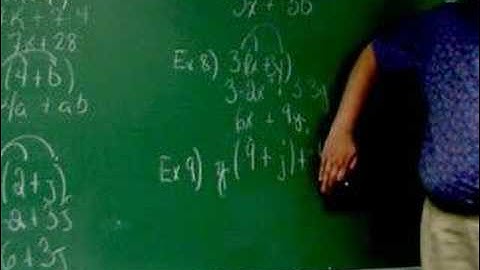 Chapter 2, Section 7: Part 2 - Distributive Property