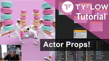 3ds Max + TyFlow TUTORIAL: Actor PROPS! + Scene Files