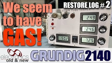 When a tube has gas ... it