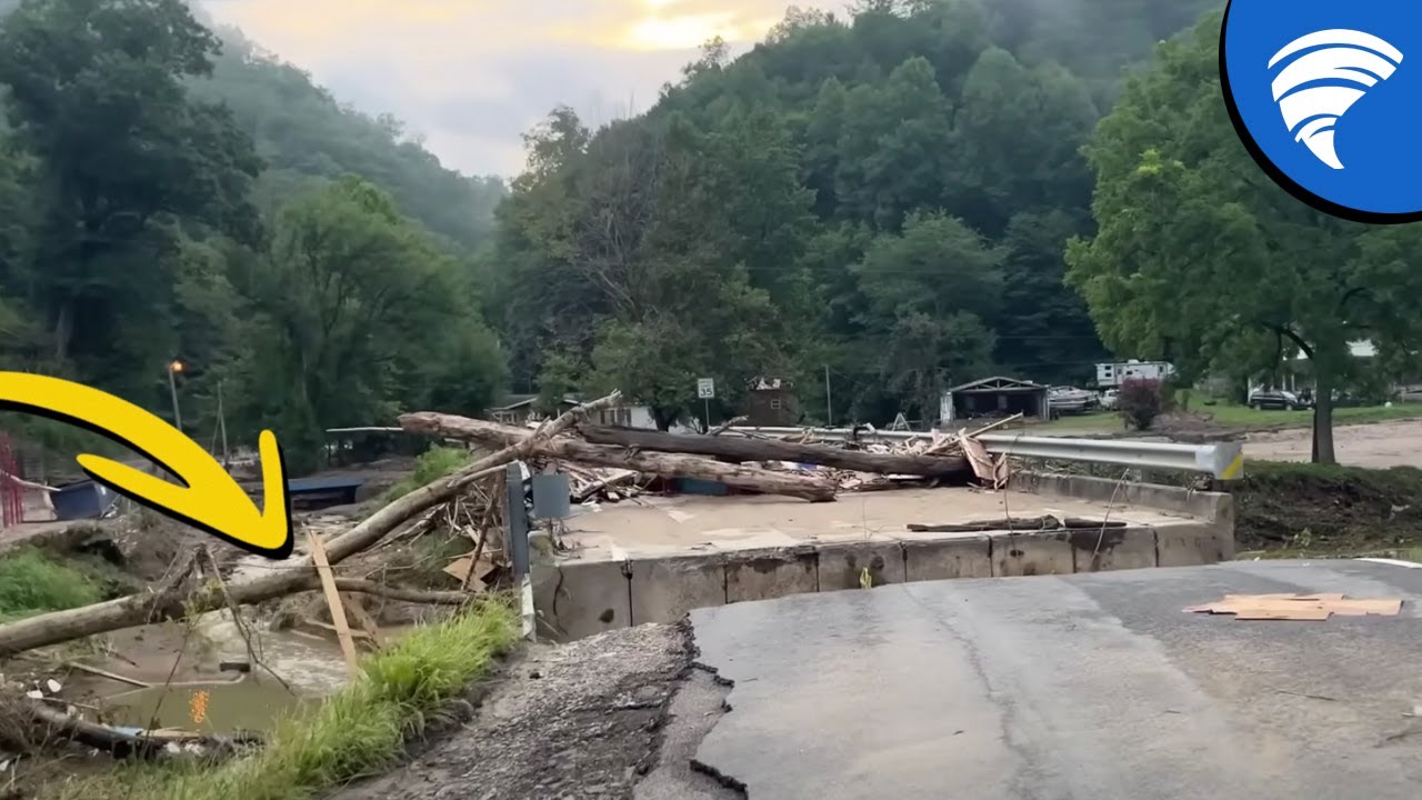 Most devastating aftermath from 1 in 1000 year flash flood in Kentucky