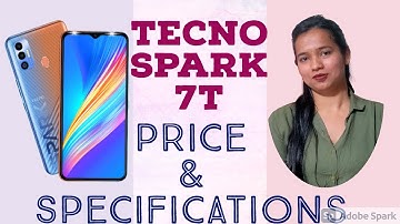 Tecno Spark 7T : Price and Specification
