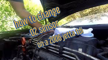 How To Change an O2 Sensor on a 2006 VW Jetta TDI