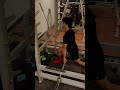 isometric hold with barbell #hybridworkout #motivation #stability