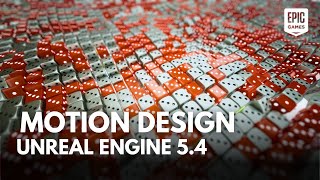 Unreal Engine 5.4 Motion Design tutorial  | 2024