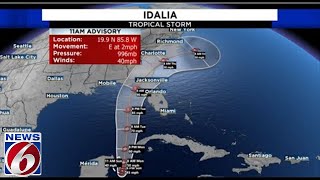 Celebrity WATCH LIVE: Meteorologist Samara Cokinos provides latest path of Tropical Storm Idalia Profile