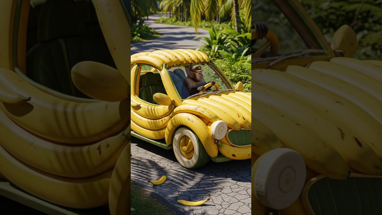 banana car and driver banur🍌 