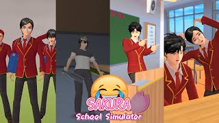 Download Lagu TOP 10 TAGALOG FUNNY TIKTOK VIDEOS | SAKURA SCHOOL SIMULATOR 😂 MP3