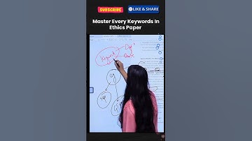 Master Every Keywords In Ethics | UPSC Topper Shakti Dubey #upsc #upsctopper #ssc #gagan #ias