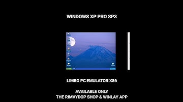 Windows XP Pro SP3 on Limbo X86 #limbopcemulator #windows #android #shorts