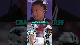 "Panthers got a GEM" - Tetairoa McMillan on his teammate Jalen Coker #fantasyfootball