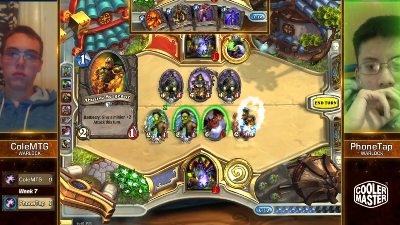 ESL Hearthstone Legendary Series Week 7 - Challenger Finals - PhoneTap vs ColeMTG