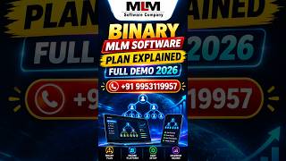 Binary MLM Plan Explained | Binary MLM Software | How It Works + Full Demo 2026