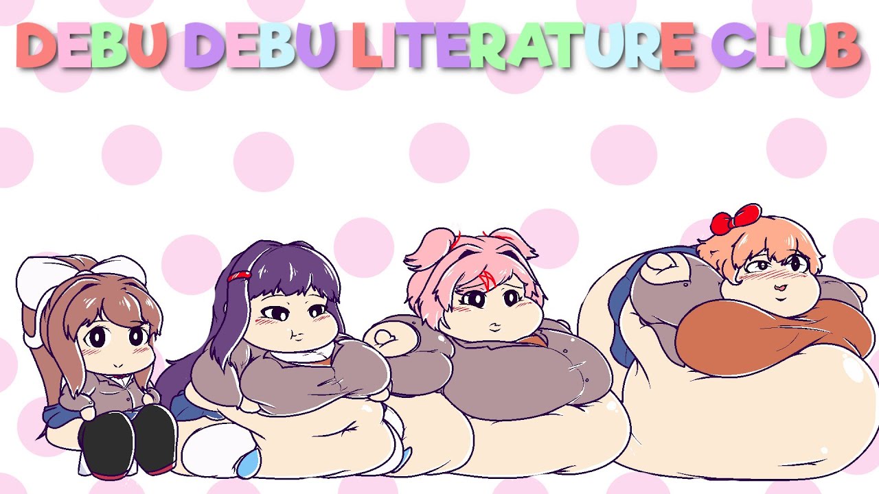 DEBU DEBU LITERATURE CLUB - Weight Gain Game - YouTube