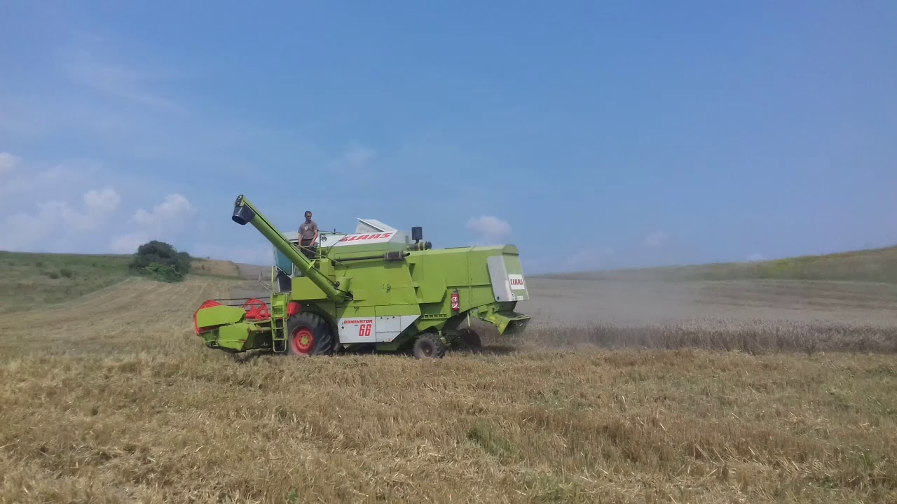 Жнива 2018. Claas Dominator 66