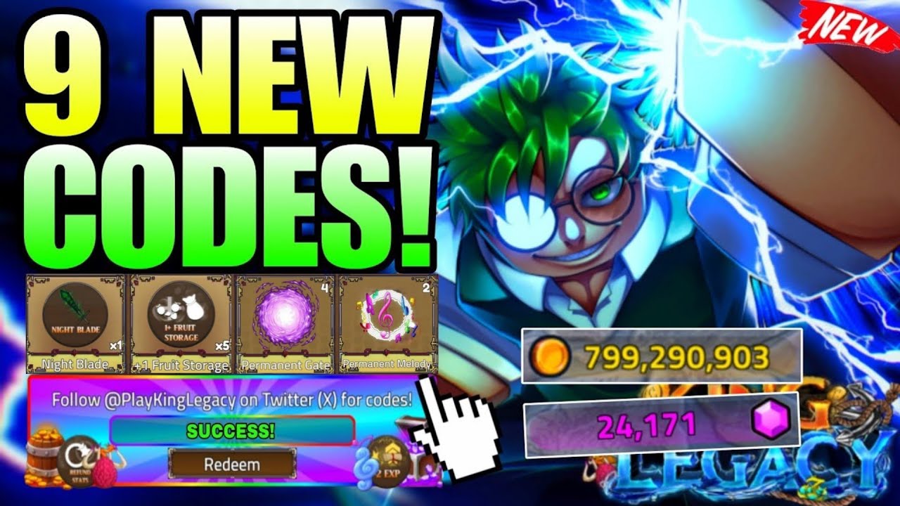 *NEW CODES* ALL WORKING CODES FOR KING LEGACY IN SEPTEMBER 2025 - ROBLOX KING LEGACY CODE 2025
