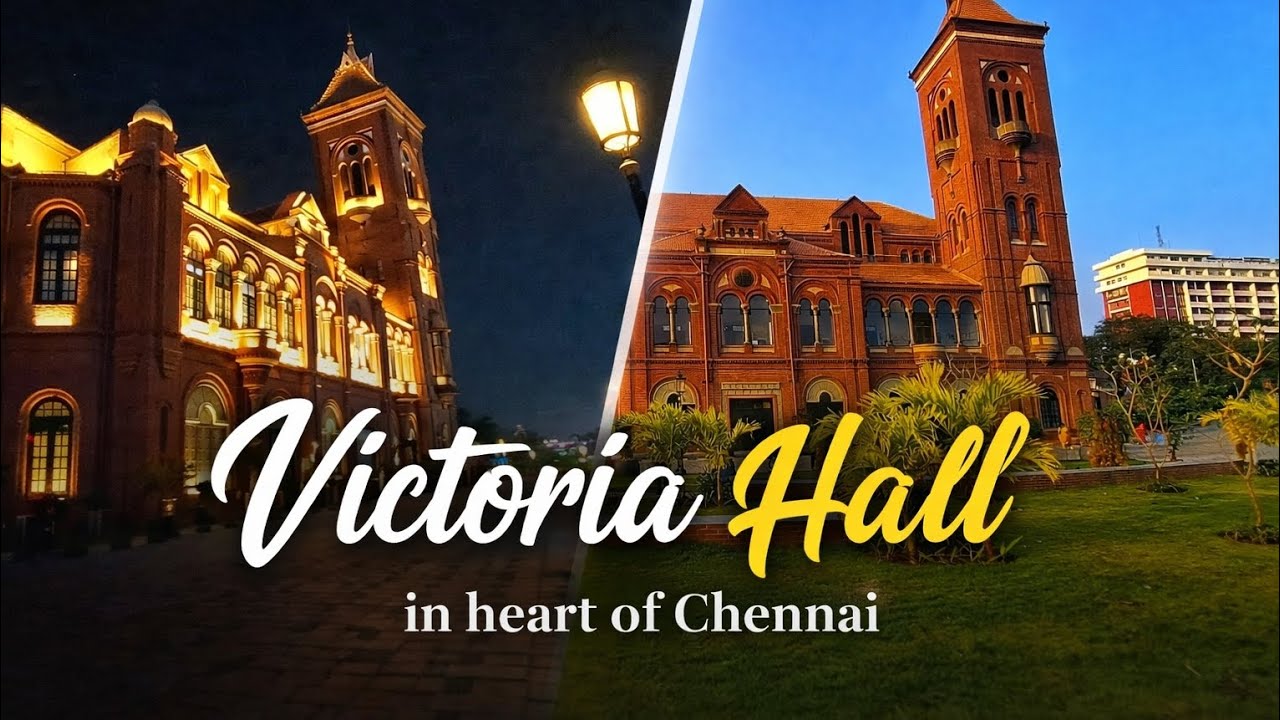 Victoria hall - In heart of chennai city ❤️ 💙 - Best place to visit in chennai