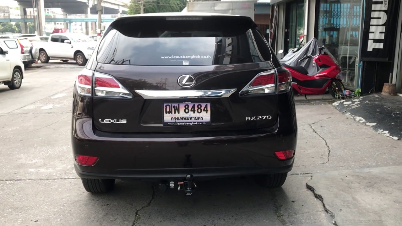 Пороги lexus rx270