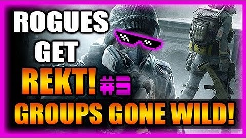 Groups Gone WILD! Rogues Get REKT! #9 The Division Dark Zone Funny Moments Montage