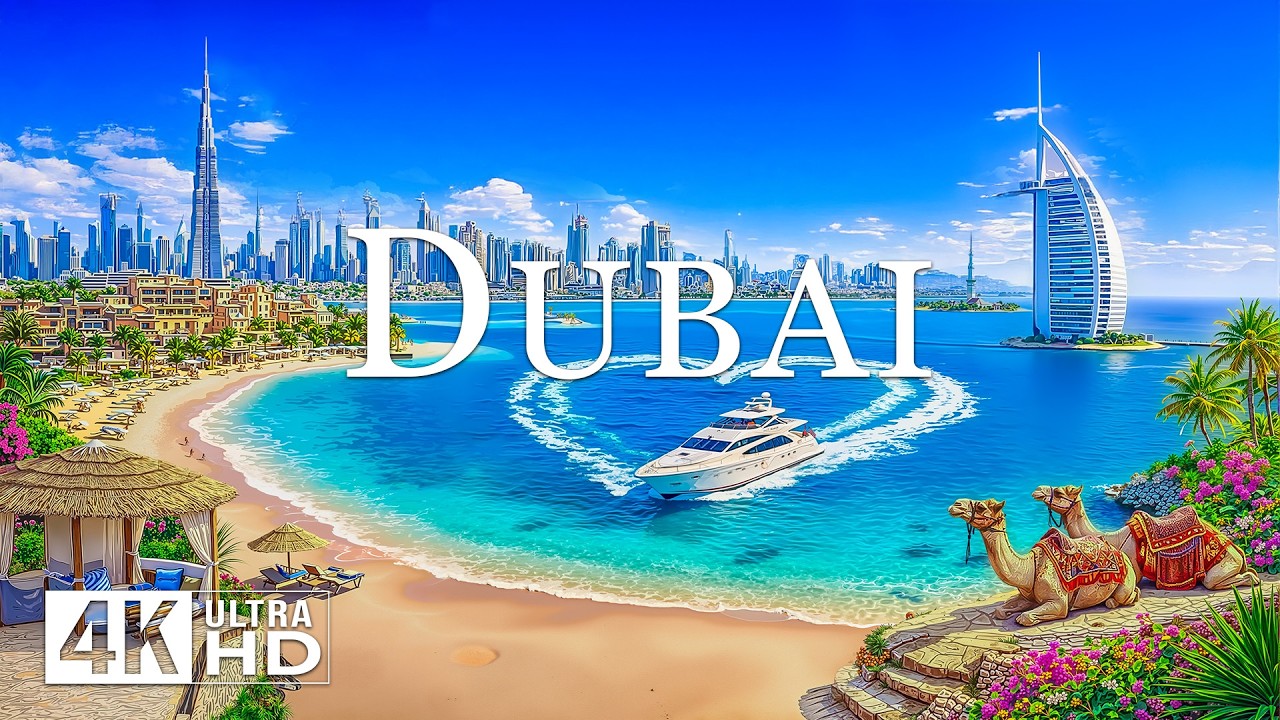[4K] Dubai 2026 🇦🇪 Futuristic Skylines, Modern Architecture & Beachfront Bliss Aerial Views