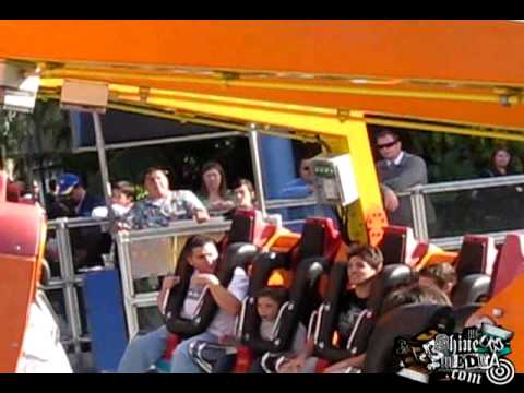 Pink's Grand Opening: Celebs Riding Roller Coasters & Bumper Cars