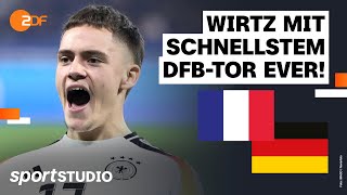 Frankreich – Deutschland Highlights | Freundschaftsspiel | sportstudio image