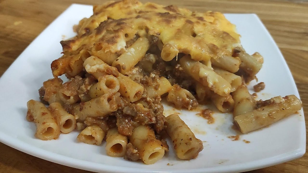 Запеканка с сыром и макаронами