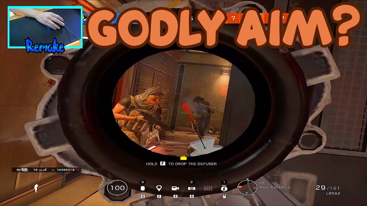 Is This Good Aim?? | Ranked highlights | Rainbow Six Siege - YouTube