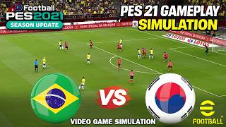 BRAZIL vs SOUTH KOREA - Final FIFA World Cup 2026 | Full Match All Goals | Simulation PES