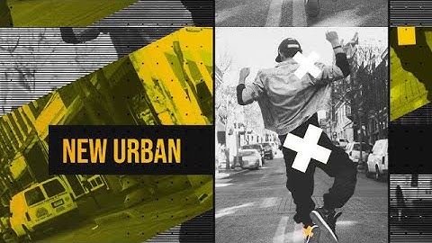 New Urban Intro Premiere Pro Templates