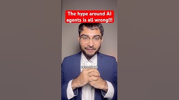 The hype for AI agents is wrong. They need human insight, specific tasks, and custom built #ai #fyp