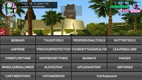 How To Activate Cheats on GTA Vice City on Android Device Free  Working Without Rooted || HINDI