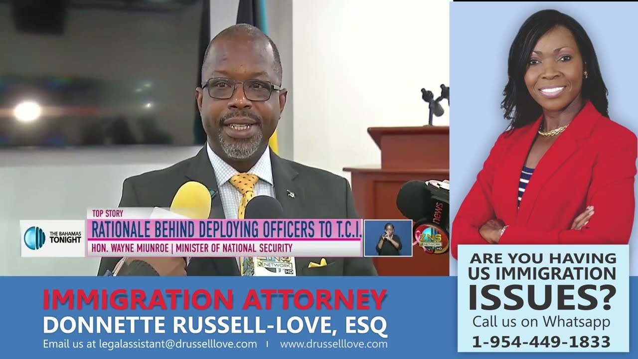 Rationale Behind Deploying Officers To Turks and Caicos