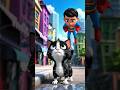 Baby Superhero Saves Cute Cat 🦸🐱 | Funny Kids Cartoon Short | Baby Hero Adventure