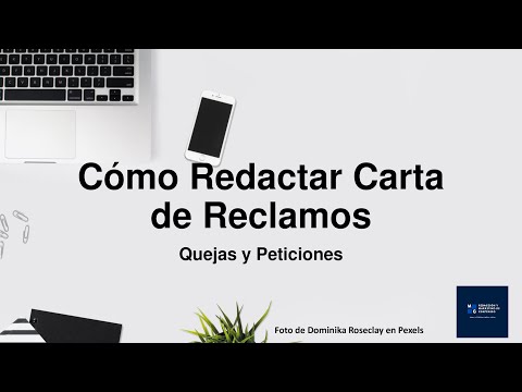 Video: Cómo Escribir Una Respuesta A Un Reclamo