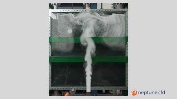 "All-flow regimes" validation of neptune_cfd on DYNAS experiment