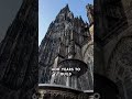 Would You Climb 533 Steps To The Top Of Cologne Cathedral Germany Europe Trending Youtubeshorts Would You Climb 533 Steps To The Top Of Cologne Cathedral Germany Europe Trending Youtubeshorts