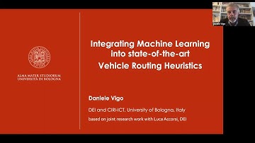 Integrating Machine Learning into state of the art Vehicle Routing Heuristics - Daniele Vigo