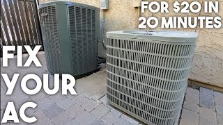 How to Fix Your Air Conditioner Capacitor | Save Thousands by DIYAroundTheHome 1,027 views 3 years ago 10 minutes, 22 seconds