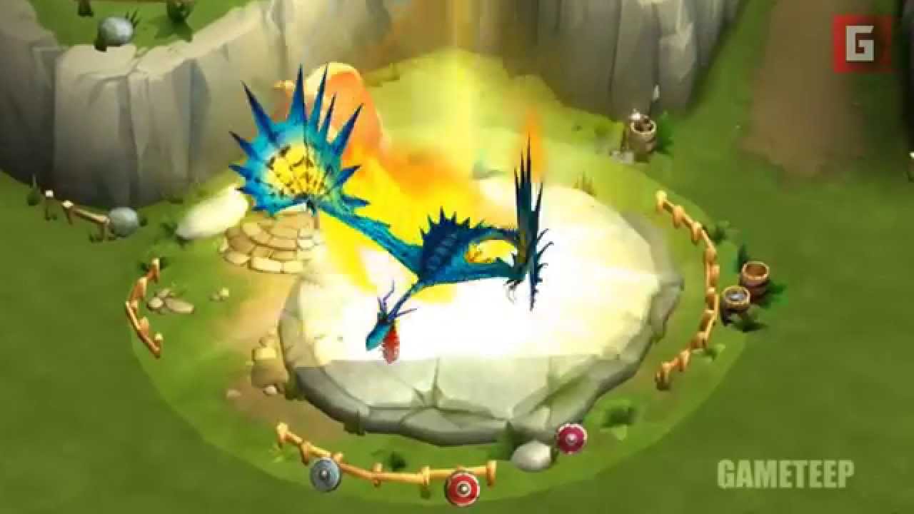 Dragons: Rise of Berk - Monstrous Nightmare Dragon - YouTube