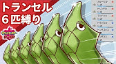 ポケモン剣盾 原子爆弾型トランセル Youtube