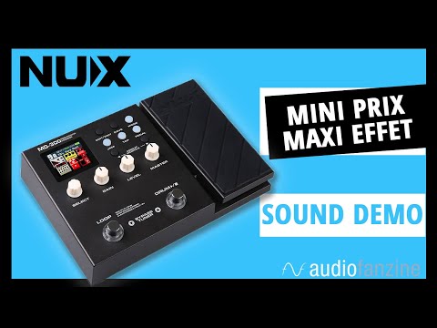 Nux MG300 multi-effet compact - boite à rythmes et looper