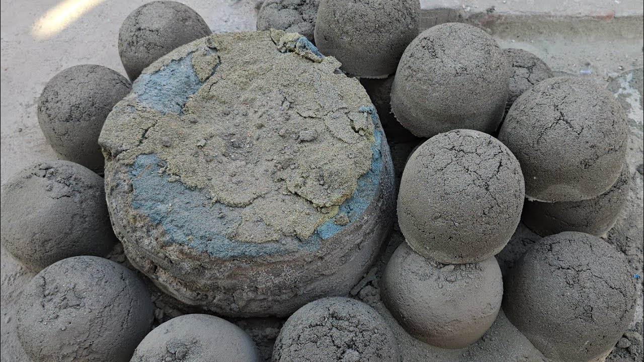 10K Celebration Reform Texture Dry Floor Clay Pot Crumbling #satisfying #asmr #crumbleart