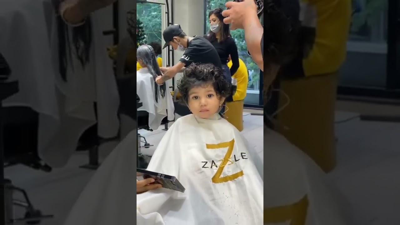 Kid's haircut for our little client baby Aila | Kid's | HairCut ...