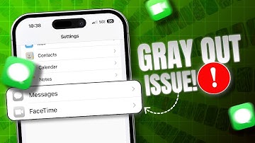 How to Fix FaceTime and iMessage Grayed Out in iPhone Settings | FaceTime and iMessage Not Working
