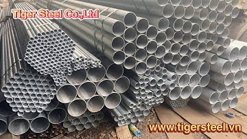 Ống thép đúc, ống thép mạ kẽm Hoà Phát, SeAH, ống thép đường kính lớn