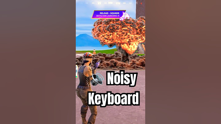 Explosively Loud Keyboard 💥#fortnite #gaming #funny #memes #fortniteclips  #fortnutefunny #lol
