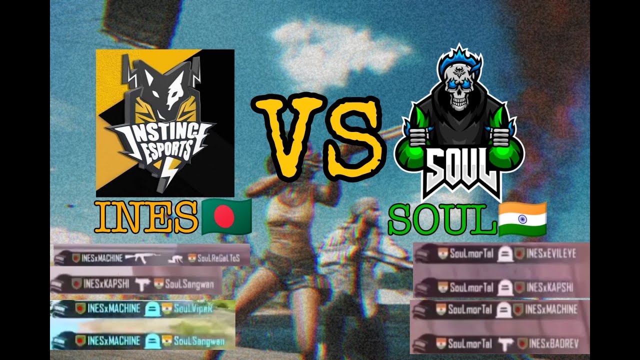 TEAM INES VS TEAM SOUL | PMPL SOUTH ASIA | WHO IS BEST?
