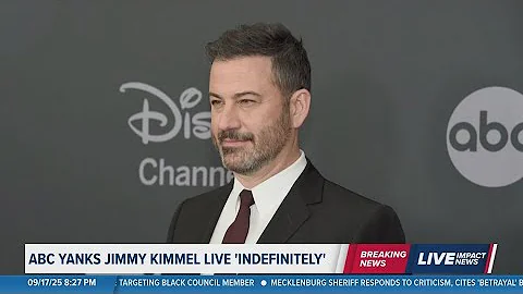 Jimmy Kimmel pulled indefinitely by ABC after Charlie Kirk comments