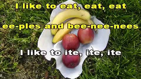 Thumbnail of Apples and Bananas Raffi