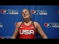 Brooke Huffman, 2026 National HS Recruiting Showcase champion at 190 lbs.
